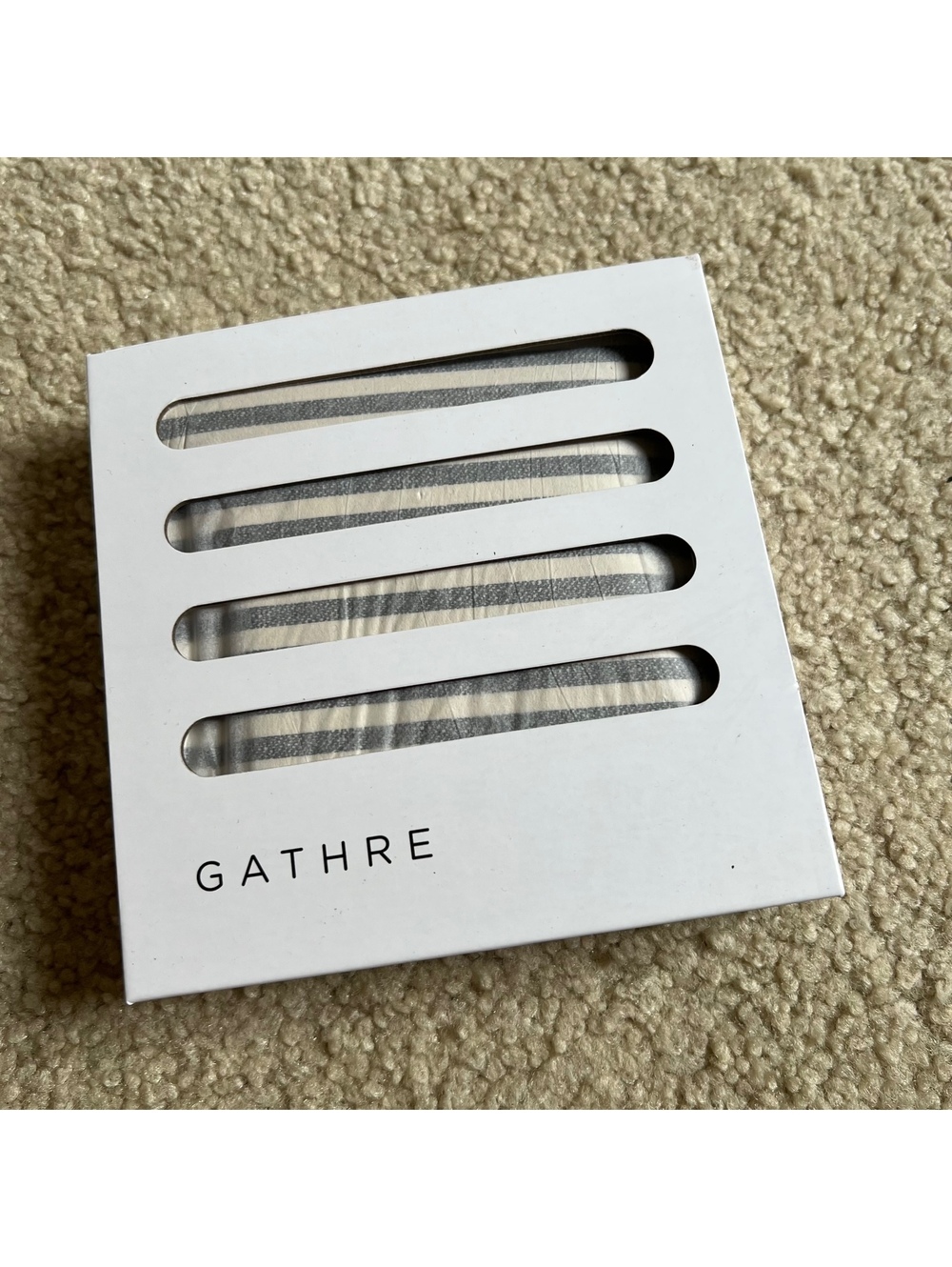 Gathre Micro Plus Mat Ivory Stone Stripe NWT